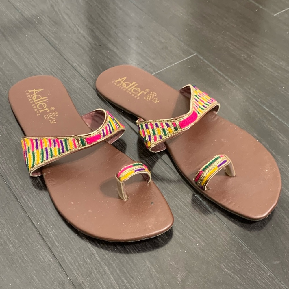 indian hand-woven sandals